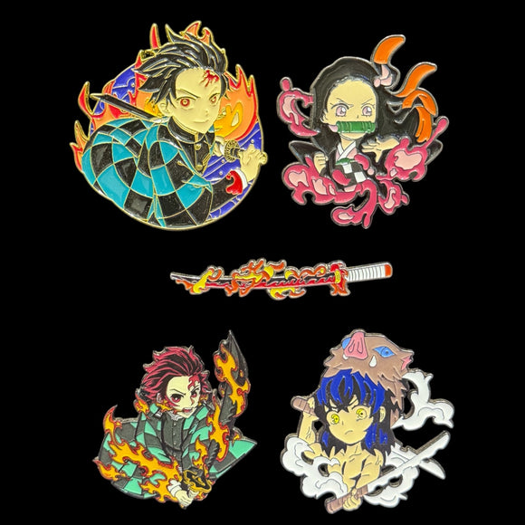 Demon Slayer Pin Bundle