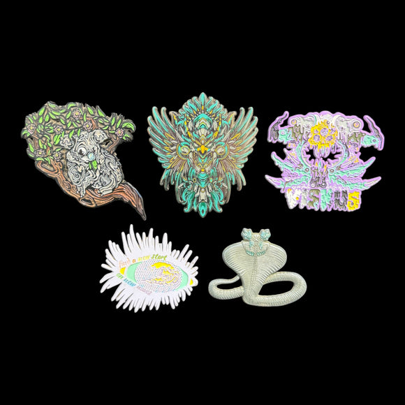 5 Limited Edition Pin Bundle