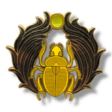 Artist Proof Ground Score Scarab Pin