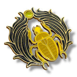 Artist Proof Ground Score Scarab Pin
