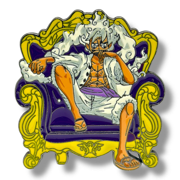 One Piece Luffy Gear 5 hat Pin