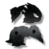 Charizard / Blastoise 2 Piece Heart Pin